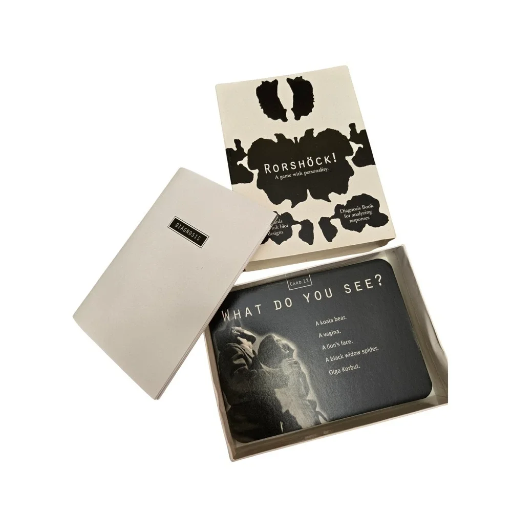 Rorshock Personality Ink Blot Game 
